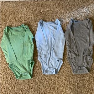 Long sleeve bodysuits.